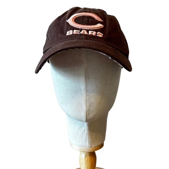 NFL Women's Chicago Bears Ball Cap Baseball Hat Pink & Brown - Picture 1 of 8